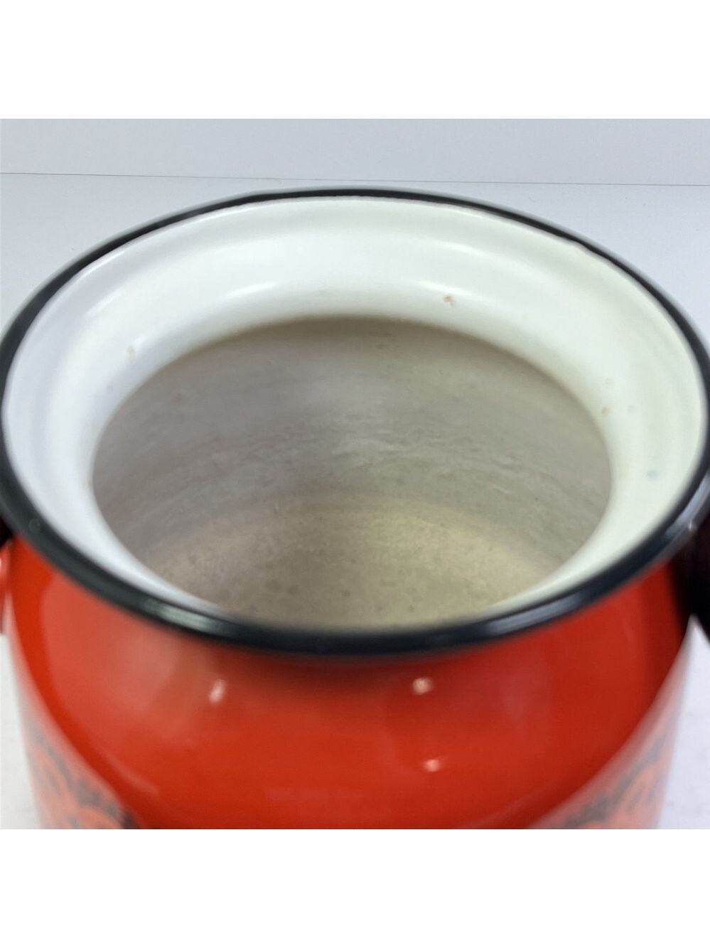 Enamel Kettle Finel Kaj Franck Arabia "Kehrä" Coffee /Tea Pot Finland **READ - Picture 8 of 16